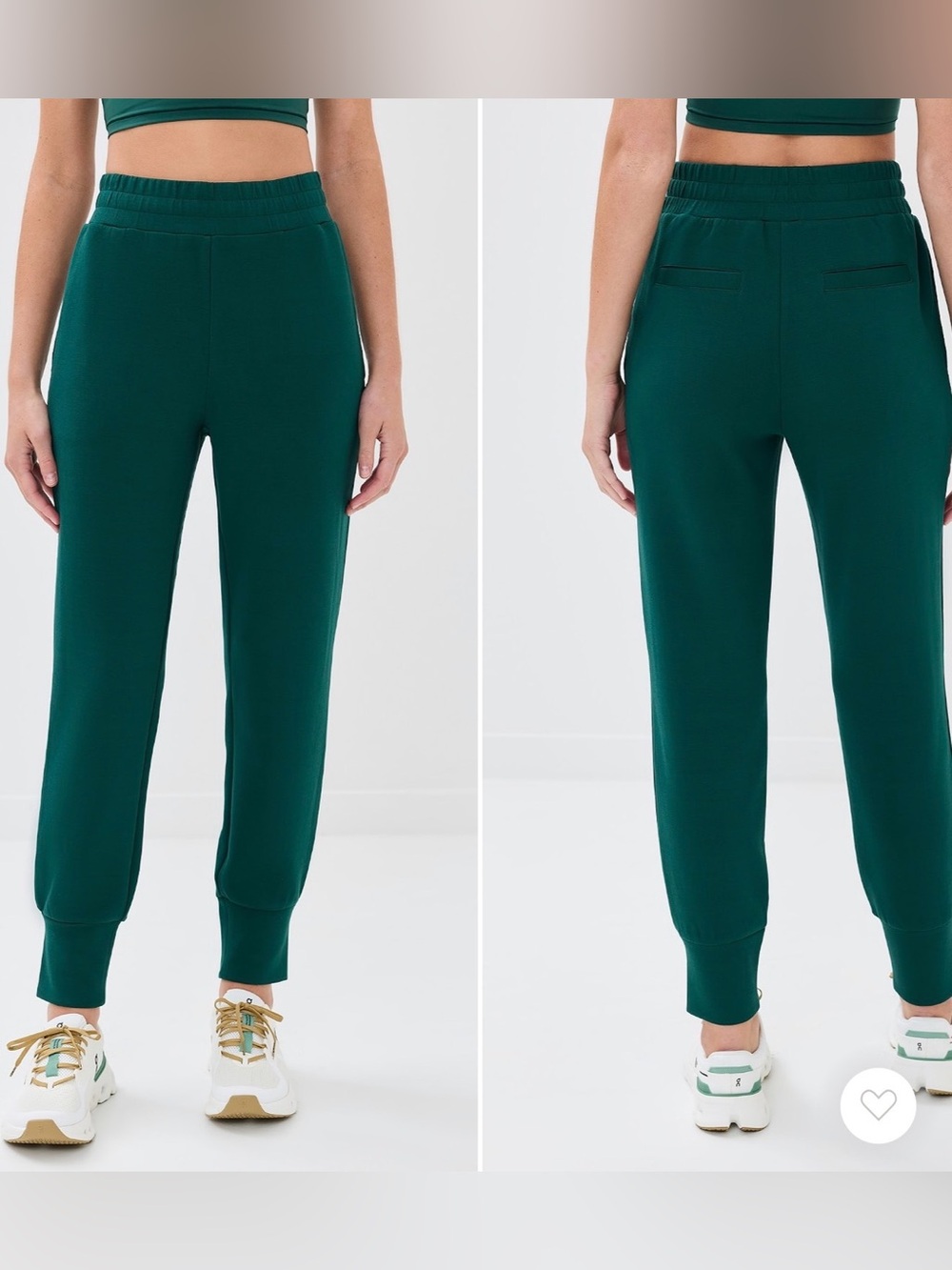 Varley Double Soft The Slim Cuff Pants Conifer Green